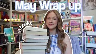 Thumbnail: let's talk about all of the books I read in May 🍋 *monthly wrapup*