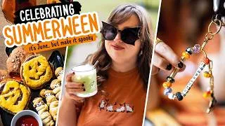 Thumbnail: The Ultimate Cozy Summerween Day 🎃 DIYs, Recipes & Movie Night