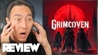 Thumbnail: Grimcoven Review — Roguelite Bloodborne Boss Battler!