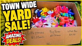 Thumbnail: HUGE TOWN WIDE YARD SALE! Shop With Me Yard Sales | eBay Reselling