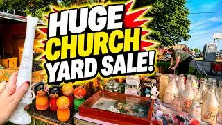 Thumbnail: Adult Trick or Treating At A HUGE Church Yard Sale! | eBay Reselling