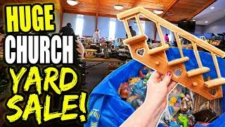 Thumbnail: HUGE CHURCH YARD SALE Shop With Me | eBay Reselling