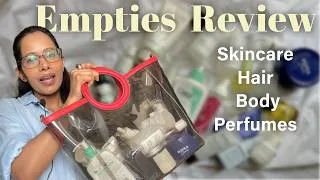Thumbnail: I finished 22 products : Here is what actually works & is worth buying #emptiesreview