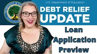 Thumbnail: Student loan debt relief application preview and update