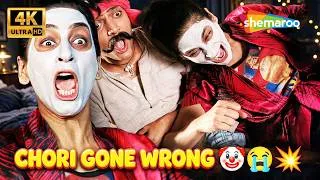 Thumbnail: Saasu maa ne WWE style me dho daala 😭🤡 | Masti Superhit Comedy Scene 4K | Riteish, Archana