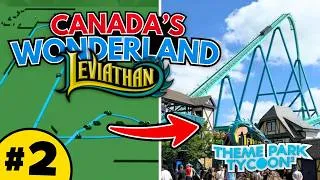 Thumbnail: Building Leviathan in Roblox Theme Park Tycoon 2! | Pt.2 - 2D Track Layout