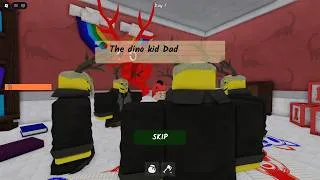 Thumbnail: The Dino Dad Wakes Up Update in 99 Nights in The Forest ROBLOX