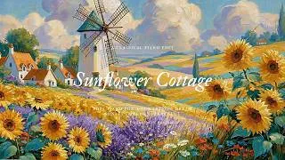 Thumbnail: sunflower cottage🌻🪻| relaxing piano music for summer mornings & slow living