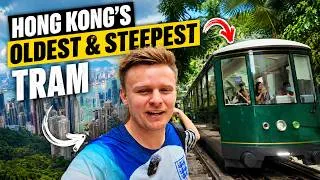 Thumbnail: We Rode Hong Kong's Oldest & Steepest Tram to Victoria Peak!