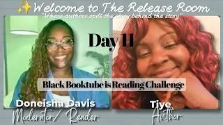 Thumbnail: Day 11 | Fake Engagement + F1 Racing + Black Love?! | Author Tiye| Black BookTube IS Reading