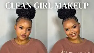 Thumbnail: 5 Minute Makeup | Minimal Makeup Routine For Black Girls