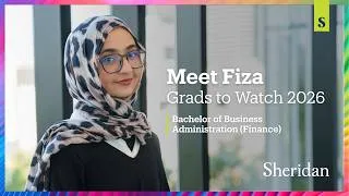 Thumbnail: Grads to Watch 2026: Fiza Kaleem | Sheridan College