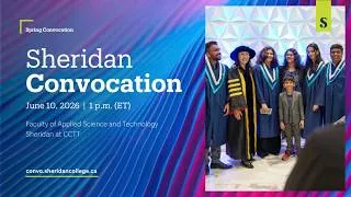Thumbnail: Sheridan Convocation: FAST and Sheridan at CCTT | June 10, 2026 – 1 p.m.