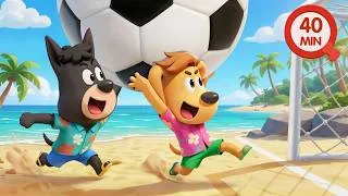 Thumbnail: Don't Run After a Full Tummy | Healthy Eating Habits for Kids | Sheriff Labrador