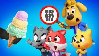 Thumbnail: Let's Line Up! | Public Manners for Kids | Educational Cartoon | Sheriff Labrador