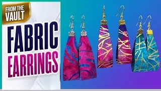 Thumbnail: From the Vault: Fabric Earrings-Easy DIY Jewelry Idea