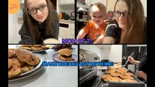 Thumbnail: Make Breakfast with me! DITL Large Family Vlog!