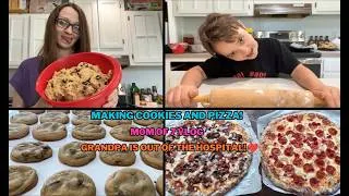 Thumbnail: Making Cookies for Grandpa! Big family vlog!