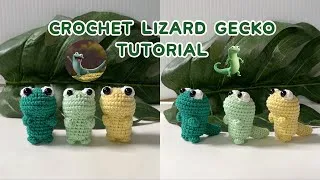 Thumbnail: How to Crochet a Lizard or Gecko | Tom Lizard | Step by Step Beginner Tutorial 🦎 