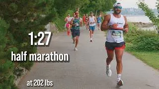 Thumbnail: I Tried to Run a Sub-90 Half Marathon at 201lbs (91kg)