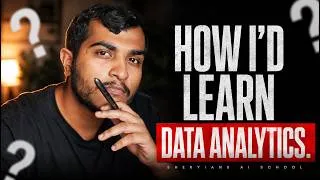 Thumbnail: The Exact Path I Would Follow to Become a Data Analyst in 2026