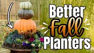 Thumbnail: 👉 Make Your Fall Planters BETTER This Year! 🍂 My BEST Container Design Tips