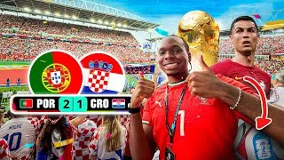 Thumbnail: My First FIFA World Cup Match… Then I Caught the Match Ball!