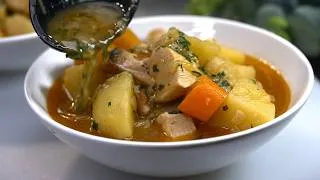 Thumbnail: I Sleep Like a Baby When I have This CHICKEN SOUP For Dinner! Dairy Free!