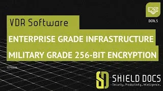 Thumbnail: Military grade 256-bit encryption  | enterprise grade  Virtual Data Room | ShieldDocs | M&A Cloud