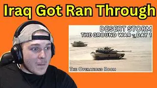Thumbnail: Desert Storm - The Ground War - Day 1 - The Operations Room Reaction