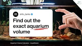 Thumbnail: Accurate Aquarium Volume Calculator | Stop Guessing Your Tank Size