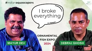 Thumbnail: Mayur Dev & Debraj Ghosh Aquascaping Journey | Top Indian Aquascapers Meet