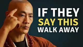 Thumbnail: If Someone Says These 5 Things to You, Leave Without Explaining Yourself 🛡️🧠 | Shi Heng Yi ||