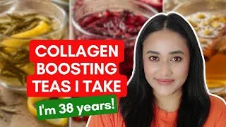 Thumbnail: 3 COLLAGEN PROTECTING-BOOSTING TEAS That Stop Daily Collagen Breakdown That Happens After 25 Years