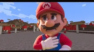 Thumbnail: Mario Movie Trailer but its in Minecraft