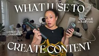 Thumbnail: My favorite content creation tools and gear as a creator and agency owner