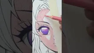 Thumbnail: SHINOBU Kochō COLORING PROCESS 【イラストメイキング】