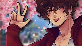 Thumbnail: [M4M] Foreign Student Can't Escape His Helpful Himbo [ASMR RP] [Teasing] [British] [Fluff]