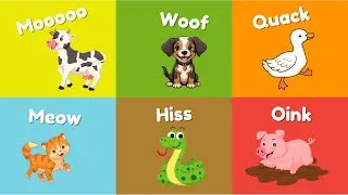 Thumbnail: Animal Sounds Song | Best Animal Sounds Song for Kids | Baby Song