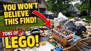 Thumbnail: Garbage Picking - Someone Threw Away BINS of Lego... We Couldn't Believe It!
