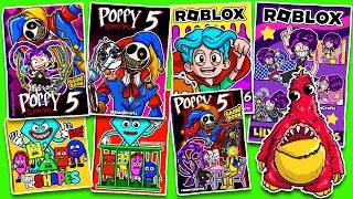 Thumbnail: Poppy Playtime chapter 5 Blind Bag Compilation | GAME BOOK | 파피플레이타임 5 | Lily Lovebraids ROBLOX