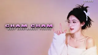 Thumbnail: Cham Cham 🩵 | Meet Bros, Monali Thakur | Romantic Hindi Love Song