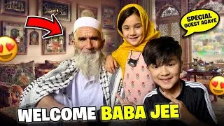 Thumbnail: Aaj Hamary Ghar Special Mehmaan Aagya 😍Welcome Baba Jee 