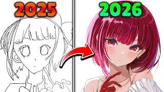 Thumbnail: How I Taught Myself to Draw in 1 Year (No Experience)
