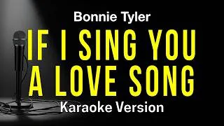 Thumbnail: If I Sing You a Love Song - Bonnie Tyler (Karaoke Version)