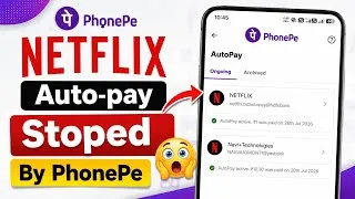 Thumbnail: Phonepe se netflix auto-pay band karne ka tarika || netflix auto-pay stoped 