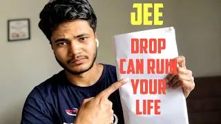 Thumbnail: DROP LU YA NAHI? BIGGEST MISTAKE? 😱||#jee ||My Honest Experience