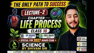 Thumbnail: CLASS-10th / Biology / Life Process / Lecture-2