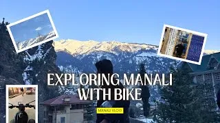 Thumbnail: Manali Bike Trip Gone Crazy 🏍️❄️ | Full Travel Vlog