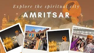 Thumbnail: Exploring Golden Temple & Wagah Border 🇮🇳 | Amritsar Travel Vlog | Spiritual + Patriotic Experience